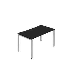 1P Bench Desk 1600X800Mm Black/Slv