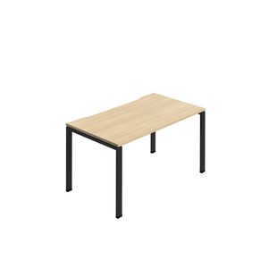 1P Bench Desk 1600X800 Nova Oak/Wht