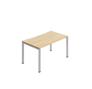 1P Bench Desk 1600X800 Nova Oak/Slv