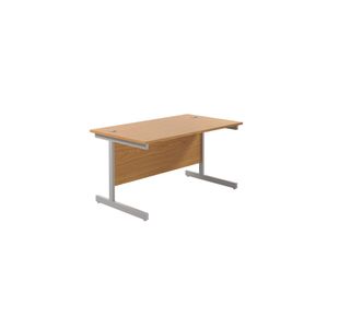 Jemini Single Rect Desk 1400 N/Oak
