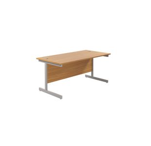 Jemini Single Rect Desk 1800 N/Oak