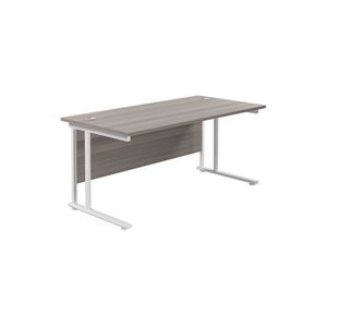 Jemini Rect Cant Desk 1800X800 G/Oak