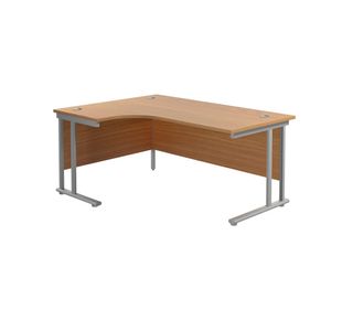Jemini Rdl Lh Cant Desk 1600Mm Noak