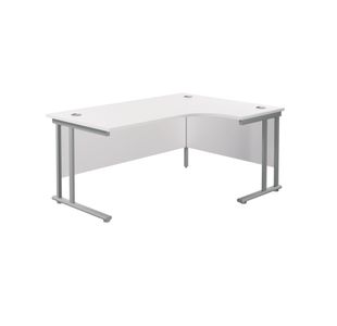 Jemini Rdl Rh Cantilever Desk White