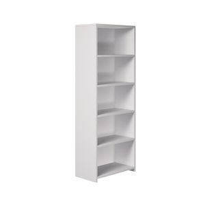 5 Star Prem Bookcase 750X2000Mm Wht