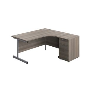 Jemini Radial Rh Desk And Dskh Ped