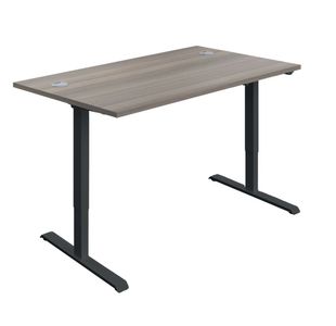 Jemini Sit/Stand Desk 1200 Goak/Blk