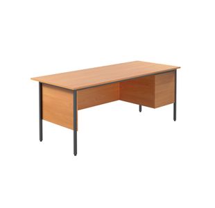5 Star Rect 3 Drw Ped Beech