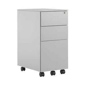 First 3 Drw Under Desk Pedestal Slv
