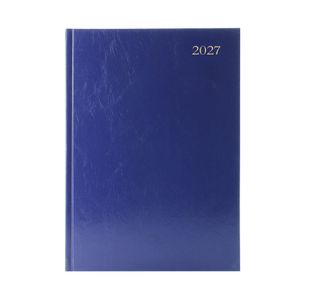 Desk Diary Wtv A5 Blue 2027