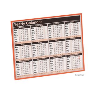 Year To View Calendar 2027