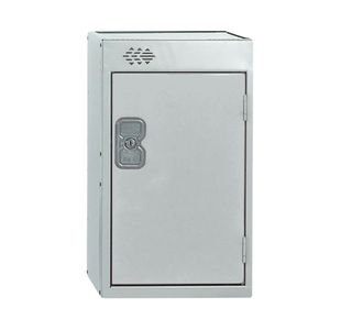 One Comp Quarto Locker 300X450 Grey