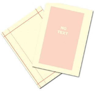 No Text Deed Paper Ruled