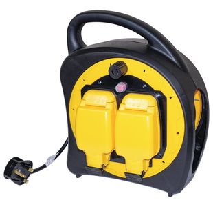 2 Socket 13A Wprf Cable Reel 25M