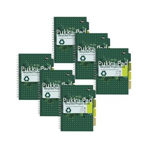 Rcyc Project Book B5 Grn Pk3 Bogof