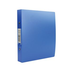 Rexel Budget 2 Ring Bind A5 Blu Pk10