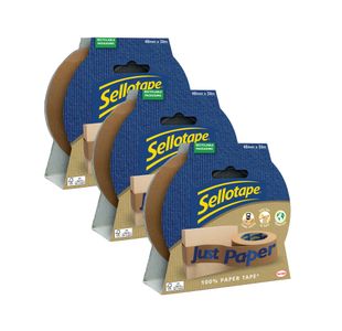 Sellotape Packaging Tape Paper 3For2