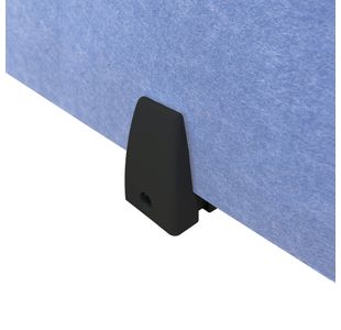 Pet Desk Edge Clamp Scrn Holder Blk