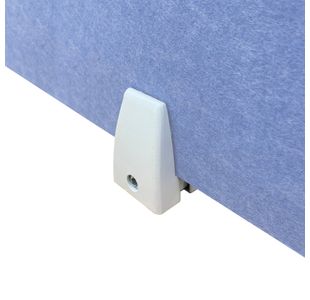 Pet Desk Edge Clamp Scrn Holder Wht
