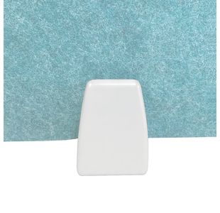 Pet Udesk Edge Fixed Scrn Holder Wht