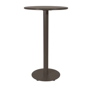Lark Rnd High Bar Table Charcoal