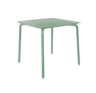 Lark Sq Slatted Table Fair Green