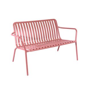 Lark 2 Seater Low Bench Brick Dust