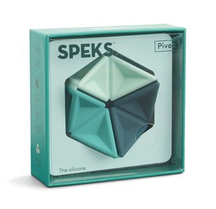 Pivot Silicone Flexagon Teal