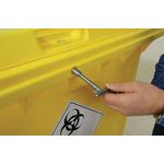 2Work Wheelie Bin Lock Clinical 660L