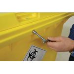 2Work Wheelie Bin Lock Clinical 120L