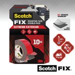 Scotch-Fix Ds Ext Mnt Tape 19Mmx3M