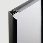 Freestanding 25Mm A4 Optiframe Blk
