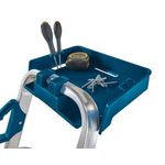 Workstation 4 Tread Stepladder Blue