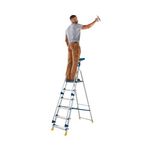 Workstation 6 Tread Stepladder Blue
