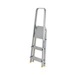 3 Tread Stepladder + High Handrail