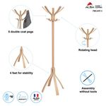 Alba Coat Stand Cafe Light Wood