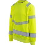 Yellow Hi-Vis Sweatshirt Xl