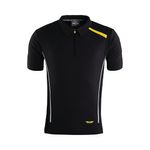 Mens Black Polo T-Shirt S