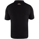 Mens Black Polo T-Shirt M