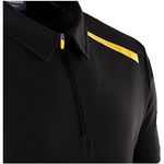 Mens Black Polo T-Shirt L