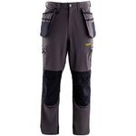 Tech Mens Grey Cargo Trousers 2Xl