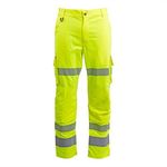 Ylw Hi-Vis Cargo Trousers 36R