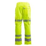 Ylw Hi-Vis Cargo Trousers 40R
