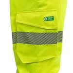 Ylw Hi-Vis Cargo Trousers 42R