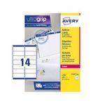 Avery Lsr Add Lbls Wht 14L/Sht Bx500
