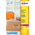 Avery Clr Lsr Lbls 8 Per Sht Pk25