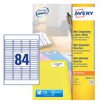 Avery Slide Laser Lbl Wht Bx 25Sht