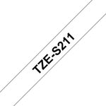 Brother Tze Tpe 6Mmx8M Blk/Wht Tpe