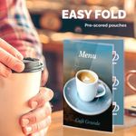 Admire Easyfold Lamg Pouch A3 Pk25