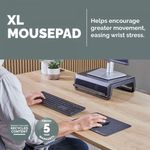 Fellowes Breyta Xl Mouse Pad Black